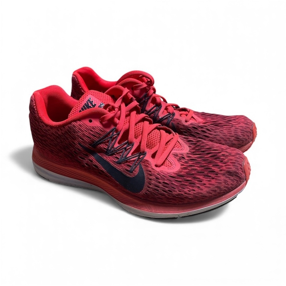 Nike Zoom Winflo 5 Red Black Men's Running Shoes Sneakers AA7406-600 size 8